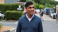 British Prime Minister Rishi Sunak collects McDonald's on the day of a Conservative general election campaign event at Beaconsfield service station in Buckinghamshire, Britain July 2, 2024. REUTERS/Phil Noble/Pool