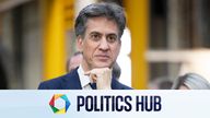 Energy Secretary Ed Miliband during a visit to Hutchinson Engineering in Widnes, Cheshire, with Prime Minister Sir Keir Starmer. Picture date: Thursday July 25, 2024. PA Photo. See PA story POLITICS Starmer. Photo credit should read: James Glossop/The Times/PA Wire