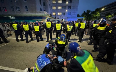 UK riots LIVE: Police injured in 'sustained violence' in Plymouth as fresh disorder hits UK cities