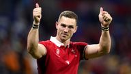 George North will retire after his country's Six Nations match against Italy on Saturday. Pic: PA