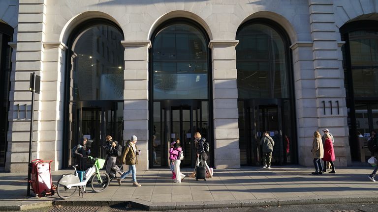 The offices of the Telegraph Media Group in central London. A host of Conservative MPs have written to the deputy prime minister urging him to use national security powers to review the potential sale of the Daily Telegraph. 