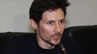 Pavel Durov, pictured in 2017, Pic: AP
take down millions of harmful posts and channels every day