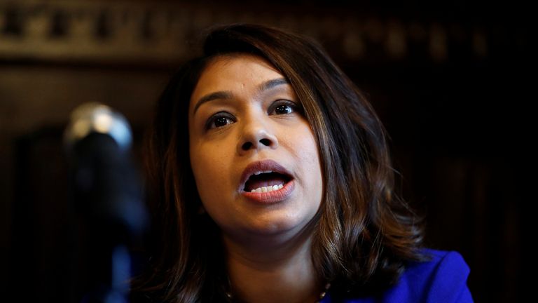 Tulip Siddiq MP in 2019. Pic: Reuters