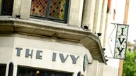 General View of The Ivy Restaurant, London. PRESS ASSOCIATION Photo. Picture date: Thursday July 27 2017