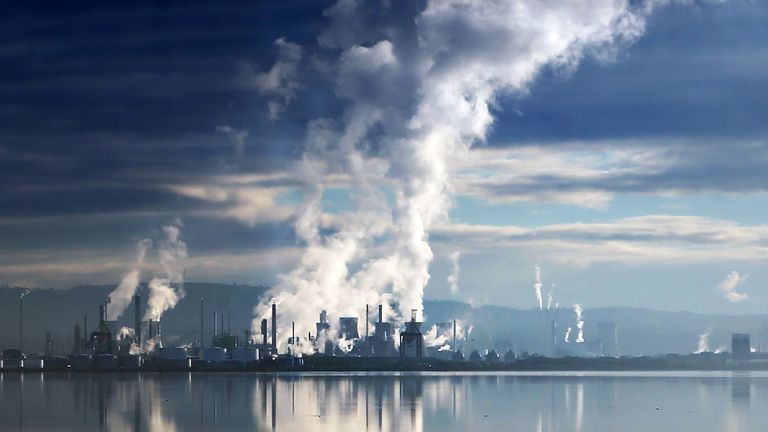 A general view of the Grangemouth Oil Refinery, on the Firth of Forth, near Falkirk, Scotland. PRESS ASSOCIATION Photo. Picture date: Friday December 2, 2016. Photo credit should read: Jane Barlow/PA Wire