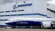 FILE PHOTO: A Boeing 787-10 Dreamliner taxis past the Final Assembly Building at Boeing South Carolina in North Charleston, South Carolina, United States, March 31, 2017. REUTERS/Randall Hill/File Photo