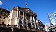 Bank of England. Pic: PA