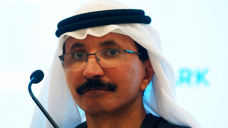 DP World chief executive Sultan Ahmed bin Sulayem. Pic: AP