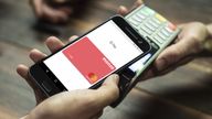 Monzo being used with Google Pay