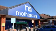 General view of a Mothercare store in Basingstoke, Hampshire 17/5/2018