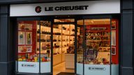 A file picture of a Le Creuset store. Pic: iStock