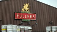 A general view of the Fullers brewery in Chiswick, west London