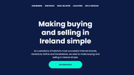 The website of Distilled. Pic: distilled.ie