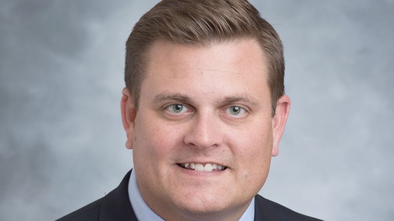 Chief Executive Officer of UnitedHealthcare Brian Thompson.
Pic: Business Wire/AP