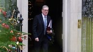 Prime Minister Sir Keir Starmer departs 10 Downing Street, London, to attend Prime Minister's Questions at the Houses of Parliament. Picture date: Wednesday December 4, 2024. PA Photo. Photo credit should read: James Manning/PA Wire