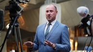 Health Secretary Neil Gray speaking to the media at the Scottish Parliament, Edinburgh, after the Scottish Government has agreed to back Glasgow hosting a scaled down version of the Commonwealth Games in 2026. Picture date: Tuesday September 17, 2024.