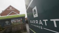 FILE PHOTO: FILE PHOTO: A Barrett sign is seen at a Barratt housing development near Haywards Heath, Britain, February 20, 2020. REUTERS/Peter Nicholls/File Photo/File Photo