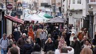 Christmas shopping in Winchester

Pic: PA