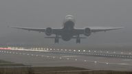 FILE PIC Dec 18th 2016 A plane takes off from Gatwick Airport in west Sussex, as thick fog moving across the UK has caused a second day of travel mayhem, with airports warning of further cancellations and flight delays. Gareth Fuller/PA 