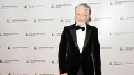 U2 bassist Adam Clayton at the reception for Kennedy Center honorees in 2022. Pic: AP