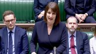 Screen grab of Chancellor of the Exchequer Rachel Reeves speaking in the House of Commons.
Pic PA