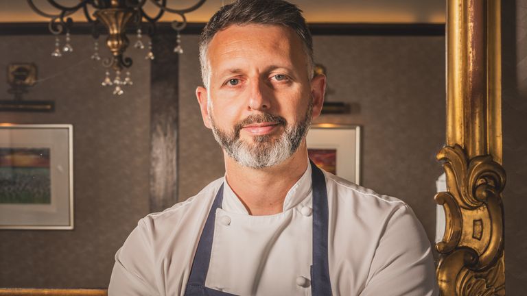 Mark Birchall, chef-patron at Moor Hall. Pic: Moor Hall