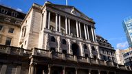 Bank of England. Pic: PA